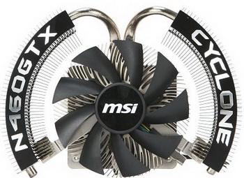 MSI NVIDIA GeForce GTX 460 SE cyclone 
